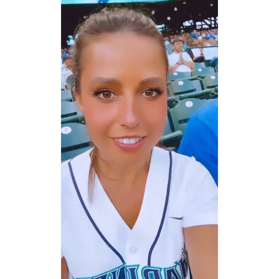 Bachelorette's Katie Thurston Throws Out First Pitch at Seattle Mariners Game