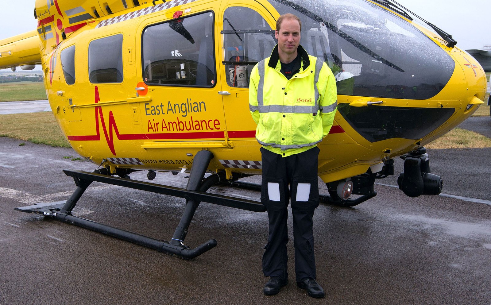 Becomes Air Ambulance Pilot 2015 Prince William Through the Years