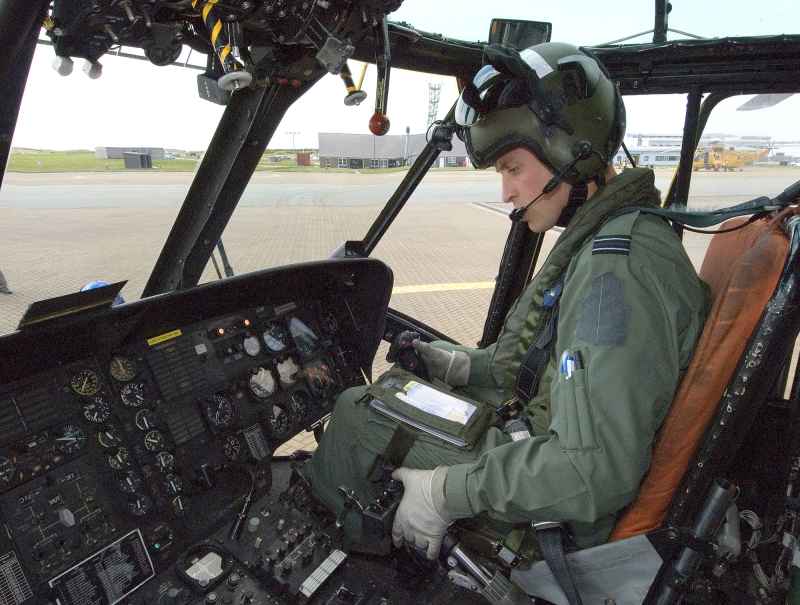 Becomes Helicopter Pilot for Royal Air Force 2010 Prince William Through the Years