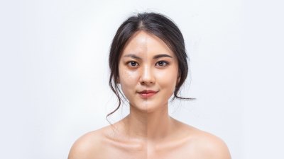 Before-After-Beauty-Stock-Photo