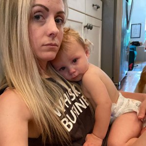 Bachelor in Paradise’s Carly Waddell Gets 'Puked on' During 'Hard' Mom Day