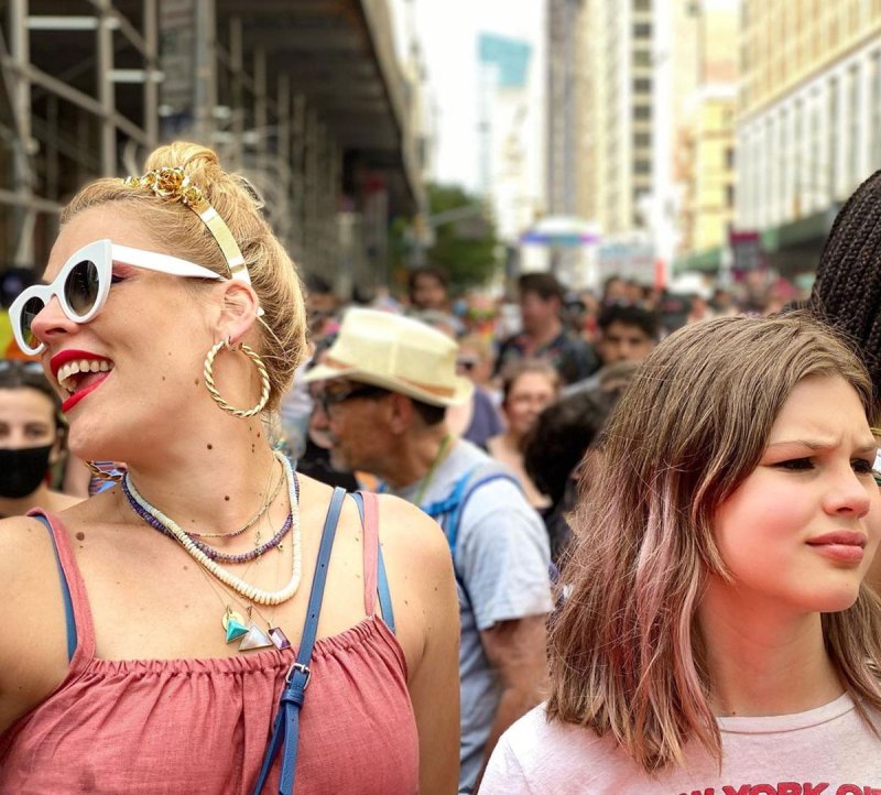 Busy Philipps Attends Pride Parade With Child Birdie 11