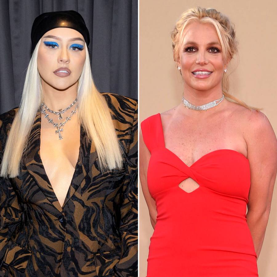 Christina Aguilera Stands by Britney Spears