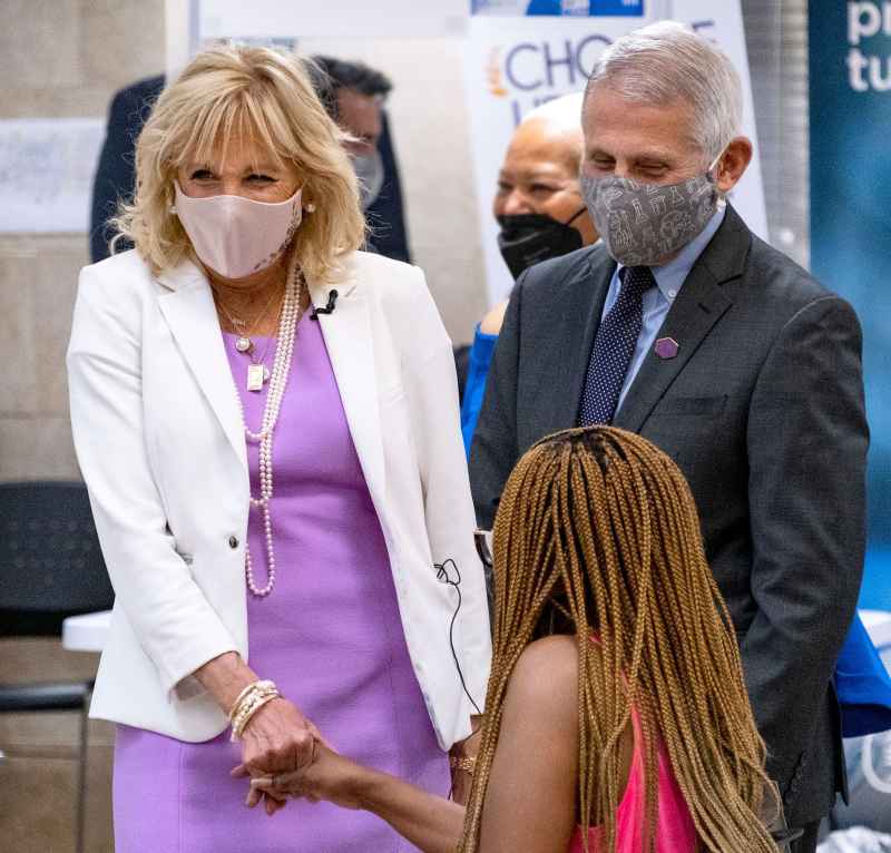 Pop of Purple! Dr. Jill Biden Is Ready for Summer in Stunning Lilac Dress