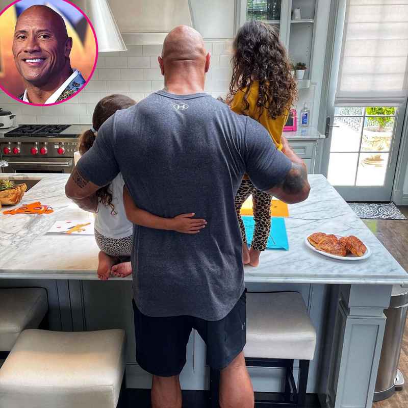Dwayne Johnson Showcases Daughters Sweet Fathers Day Surprise