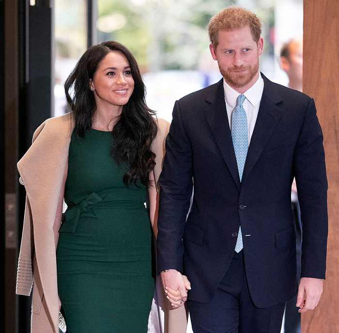 The Crown Emma Corrin Says Its Stressful Think Prince Harry Meghan Markle