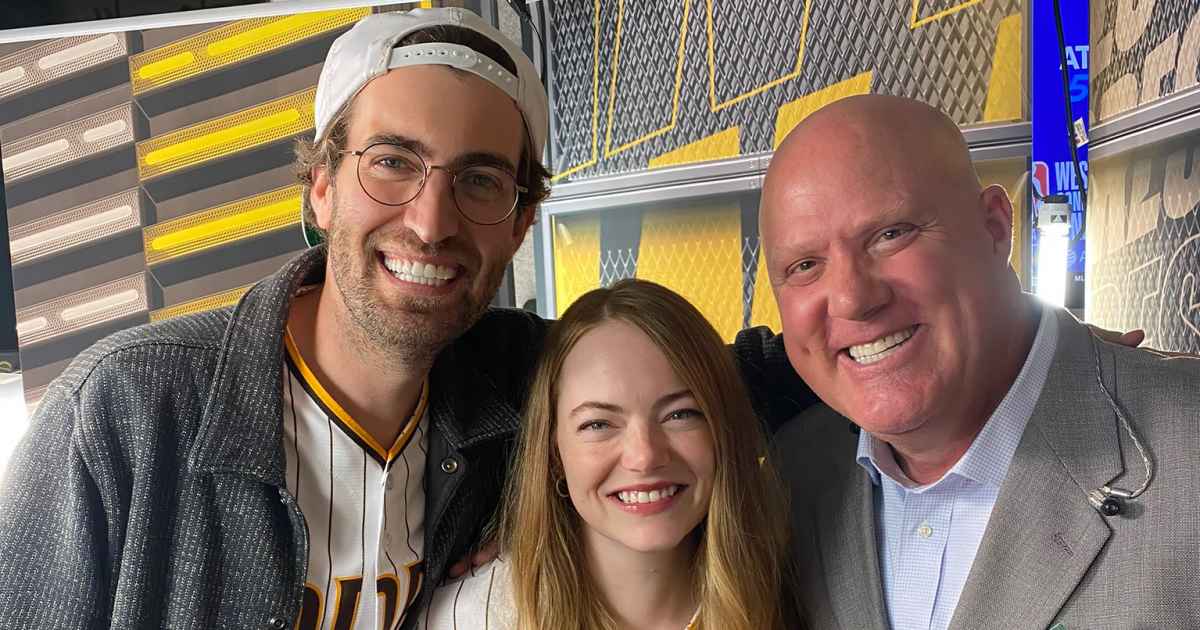 Emma Stone and Husband Dave McCary Enjoy Rare Date Night at Padres Game