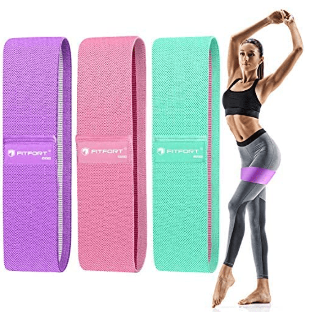 FITFORT Resistance Bands for Legs and Butt Exercise Bands