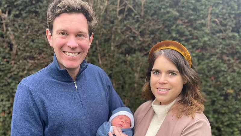 Family of Three Princess Eugenie and Jack Brooksbank Cutest Photos With Son August