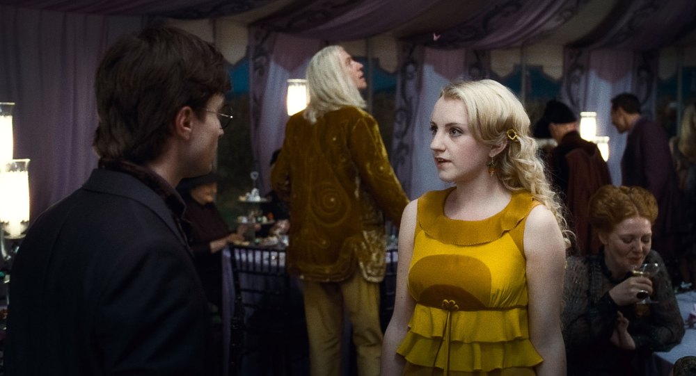 Harry Potter Evanna Lynch Intimidated by Daniel Radcliffe Emma Watson and Rupert Grint 3