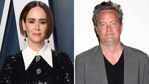 Harsh Sarah Paulson Was Rejected Matthew Perry at Make Out Party