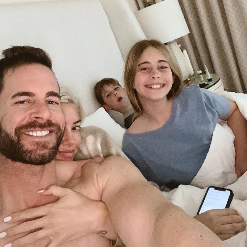 Heather Rae Young's Sweetest Moments With Tarek El Moussa's 2 Kids May 2021