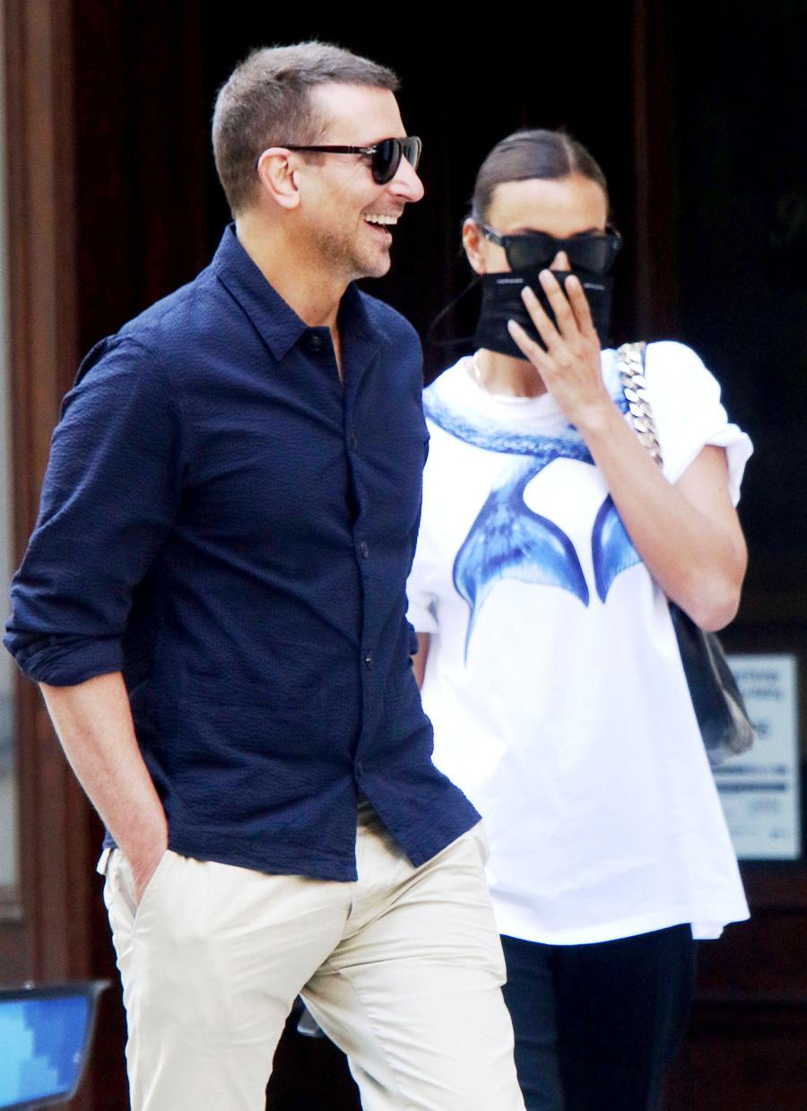 Irina Shayk and Ex Bradley Cooper Reunite in New York Amid Her Romance With Kanye West