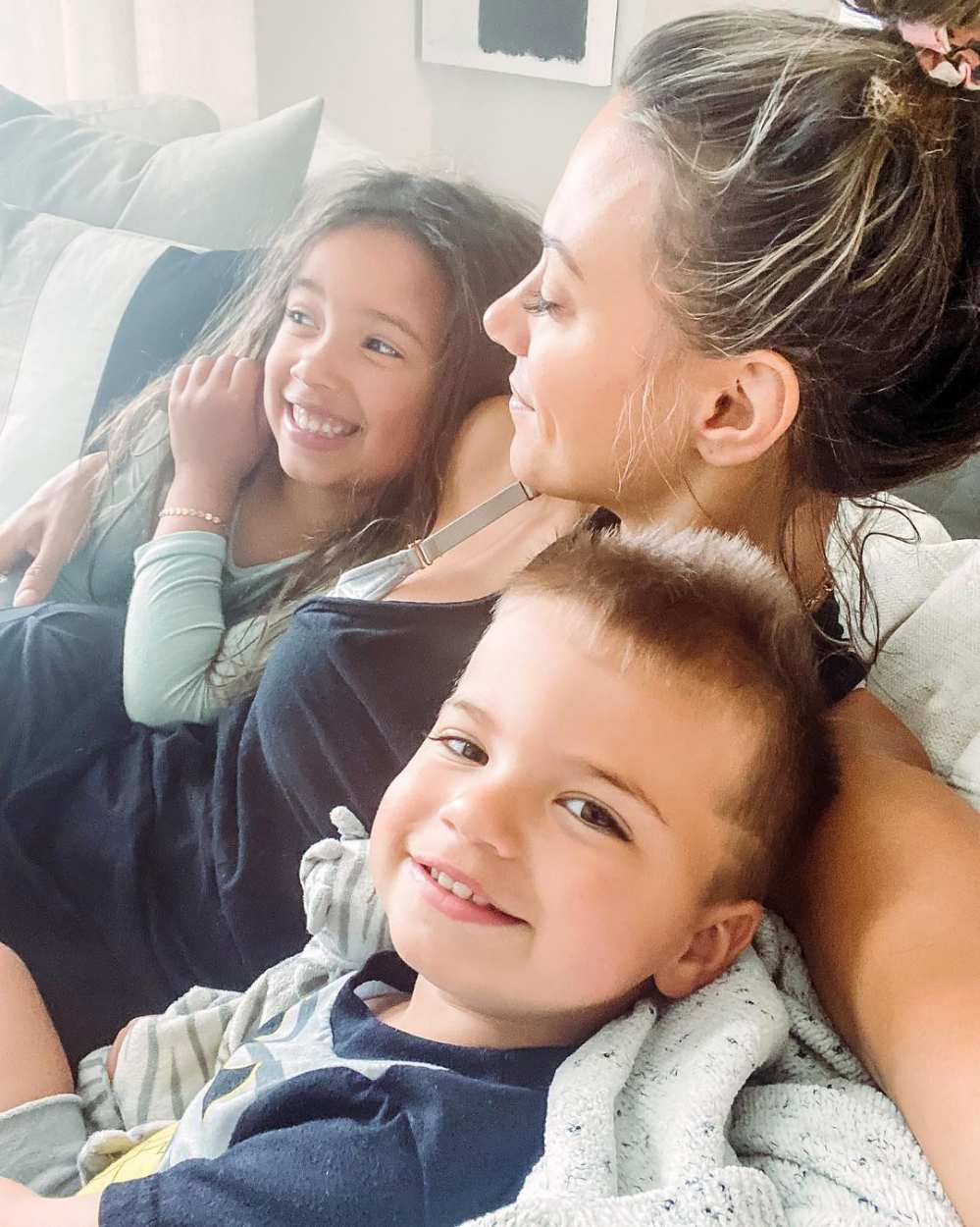 Jana Kramer Snuggles With Her 2 Kids Amid Graham Bunn Dating Rumors: How She's Adjusting to 'Solo Parenting'