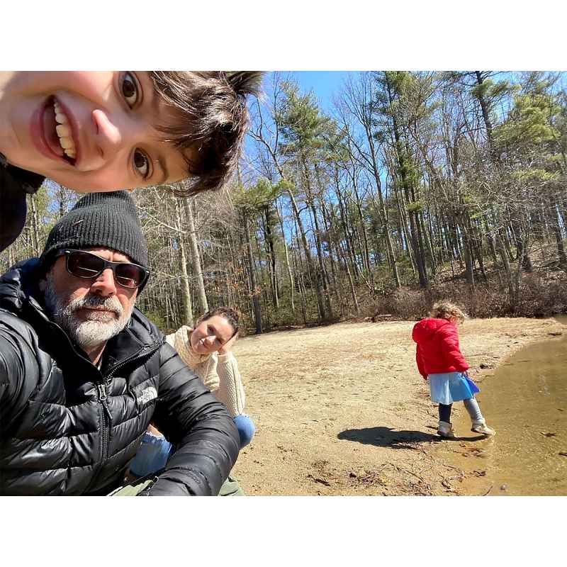 Jeffrey Dean Morgan Hilarie Burtons Sweetest Moments With Their Kids Over Years