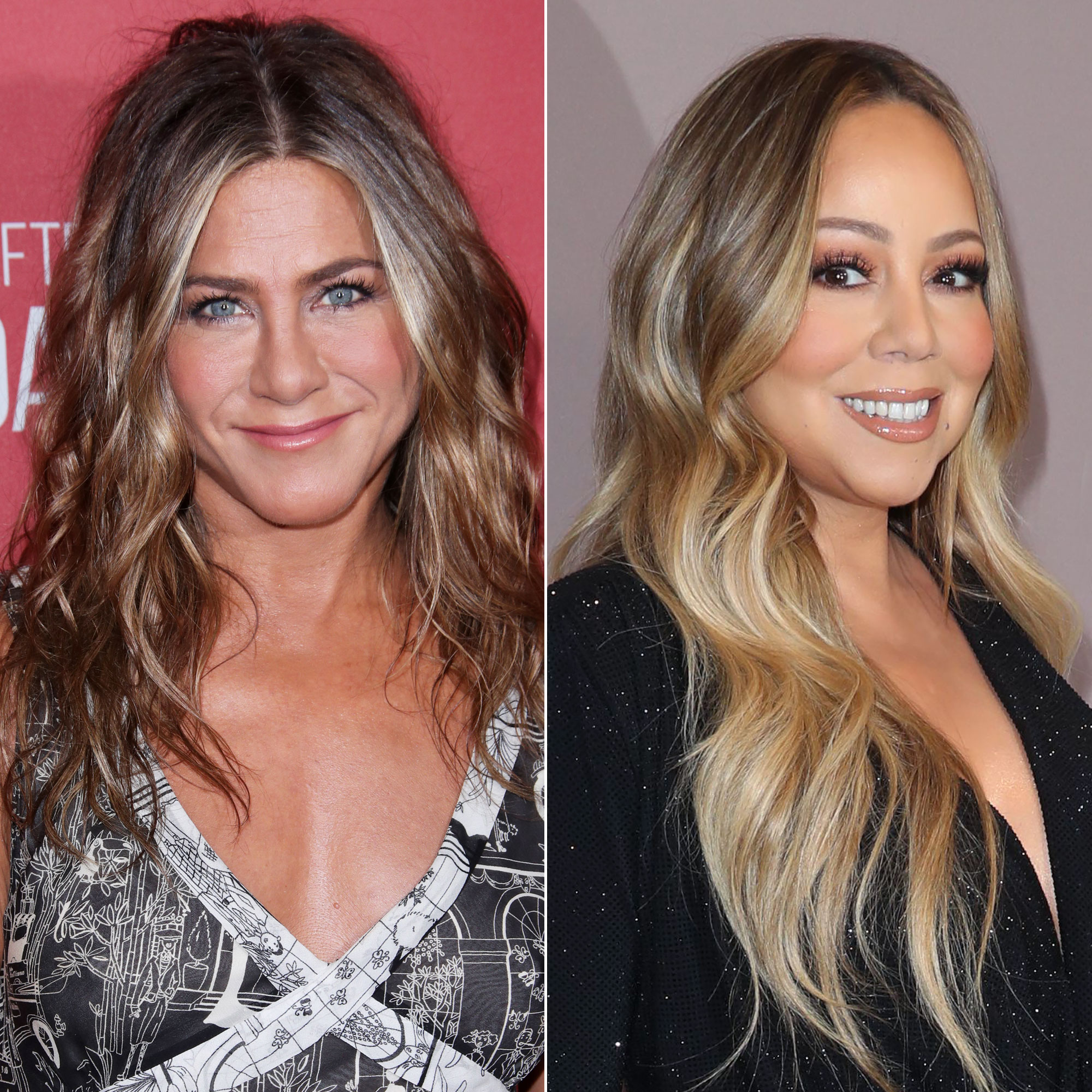 Jennifer Aniston Reacts to Mariah Carey's 'Rachel Hairdo'