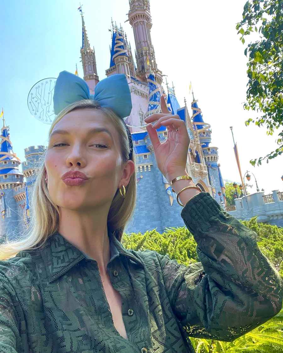 Happiest Place on Earth! Karlie Kloss Brings 3-Month-Old Son Levi to Disney
