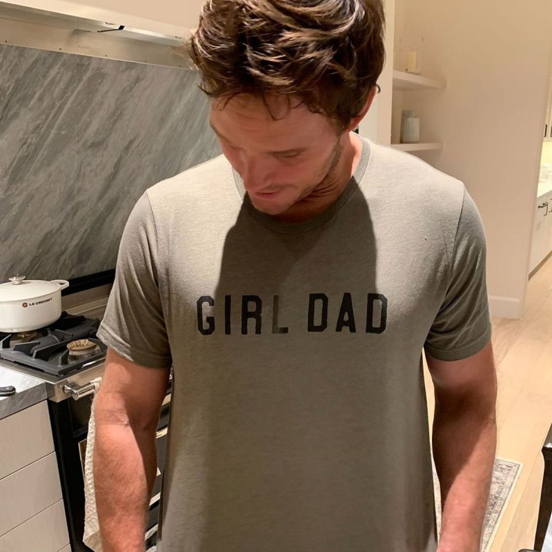 Katherine Schwarzenegger Wishes Love Angel Chris Pratt Happy Father Day