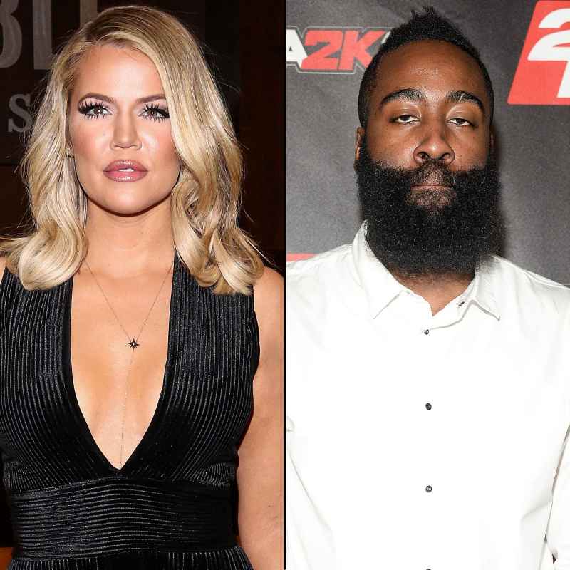 Khloe Kardashian and James Harden All the NBA Players the Kardashian-Jenner Family Have Dated