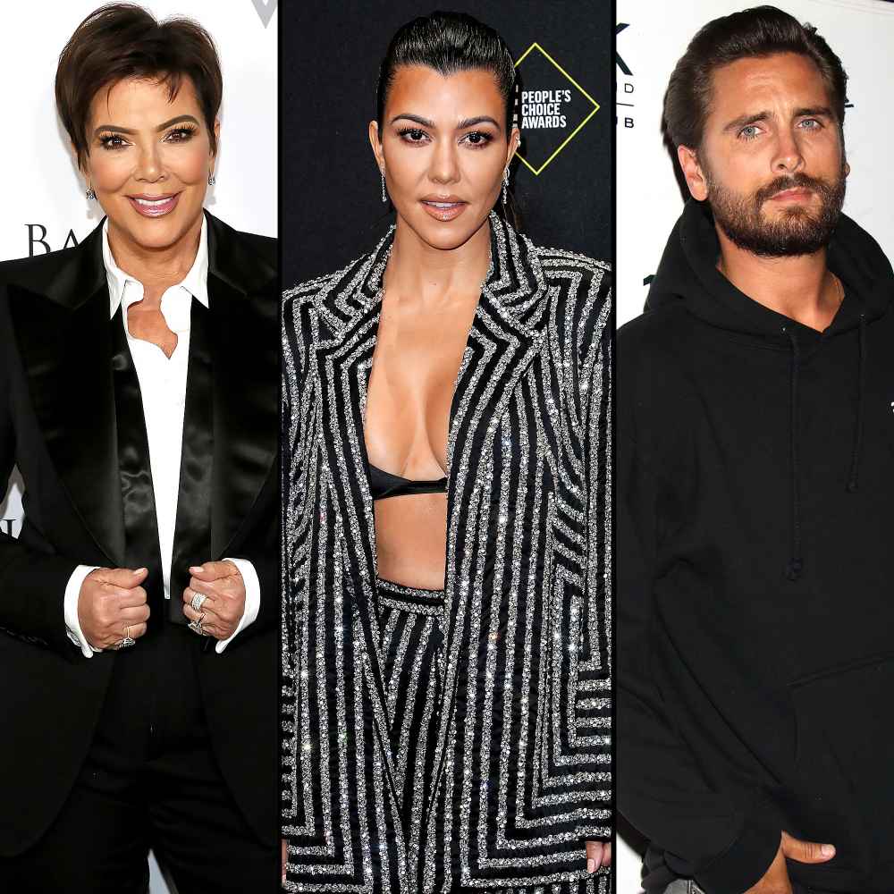 Kris Jenner Tries Convince Kourtney Grow Old With Scott Disick