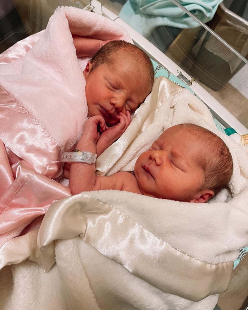 Lauren Burnham Celebrates 1st Week With Twin Son Daughter I Want You Both Home