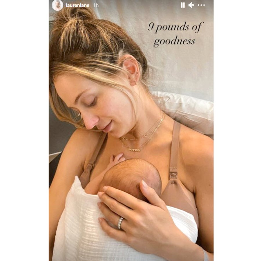 Lauren Bushnell Gives Birth Welcomes 1st Child With Husband Chris Lane
