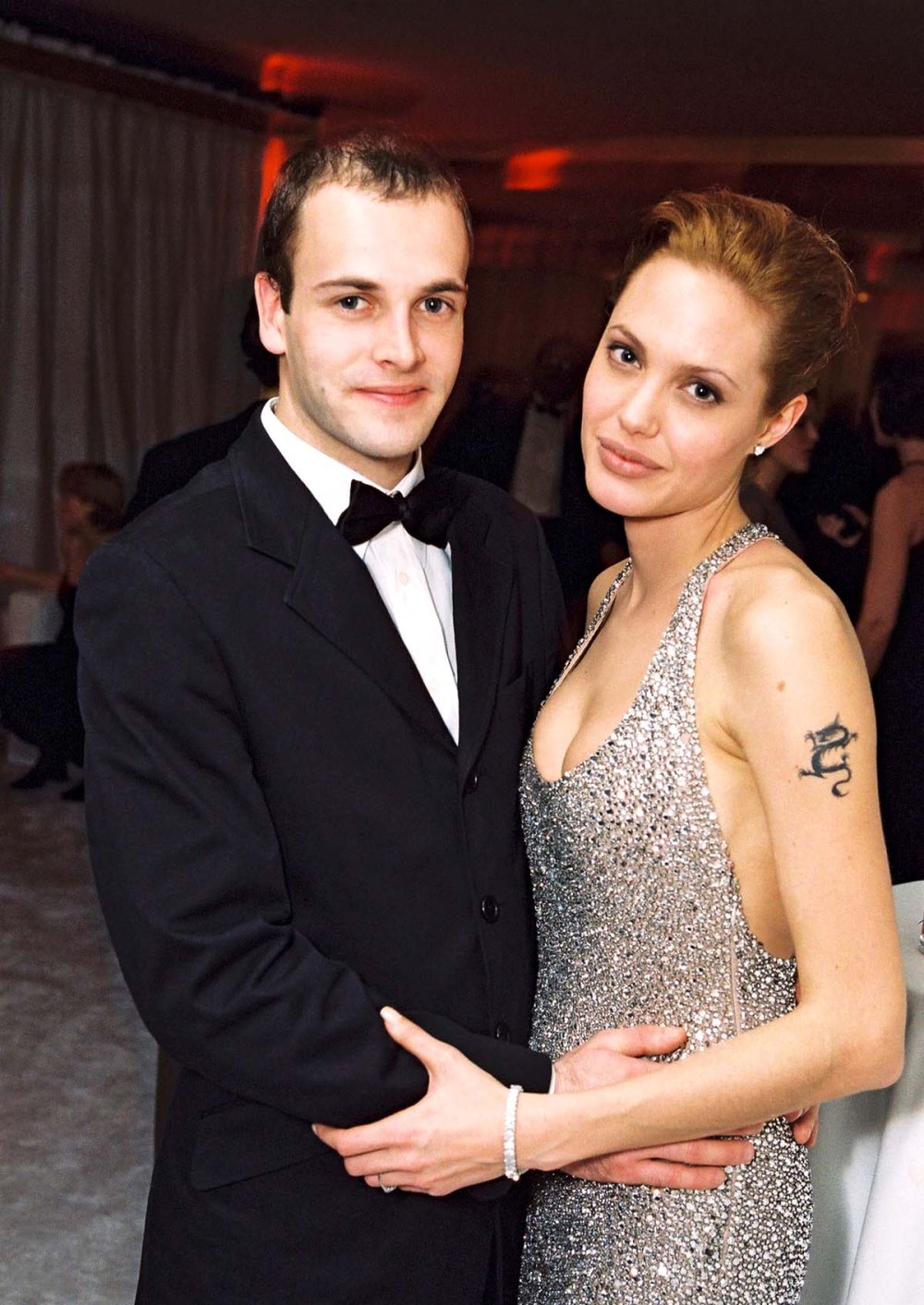 Angelina Jolie, Jonny Lee Miller's Relationship Timeline | Us Weekly