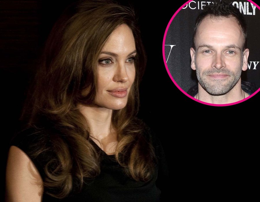 Leather Blood Relive Angelina Jolies Romance With Ex Jonny Lee Miller