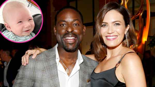 Mandy Moore Son Gus Meets Her This Is Us Costar Sterling K Brown
