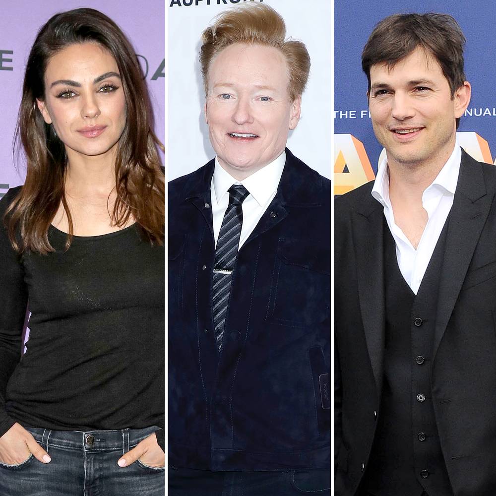 Mila Kunis Shares Why Conan OBrien Wasnt Happy With Her Ashton Kutcher