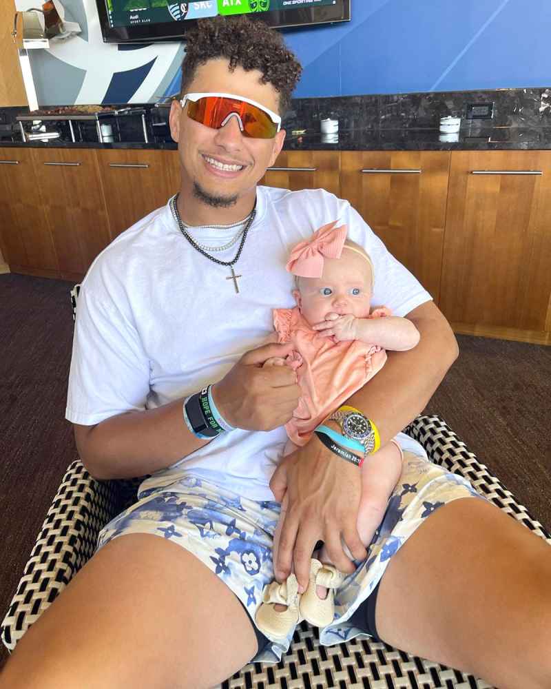 Patrick Mahomes Brittany Matthews Family Photos With Daughter Sterling
