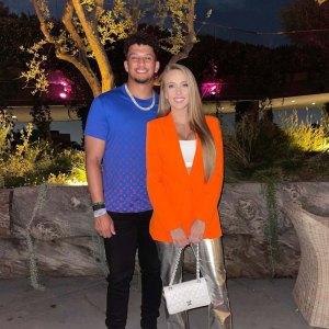 Patrick Mahomes Brittany Matthews Show Daughters Face 1st Time Photo