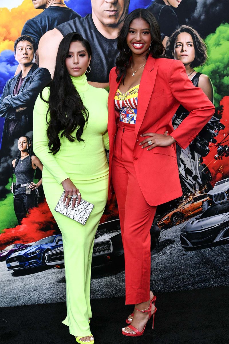 Perfect Pair Vanessa Bryant Attends F9 Premiere With Daughter Natalia