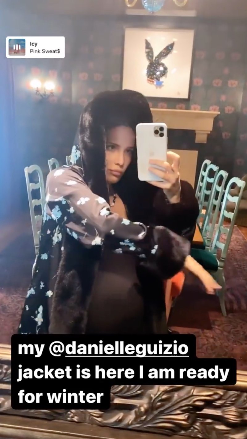 Pregnant Halsey's Baby Bump Album Ahead of 1st Child's Arrival Sweater Weather