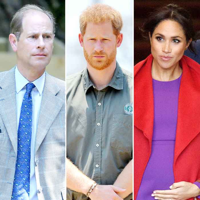 Prince Edward Calls Royal Family Tension With Prince Harry Meghan Markle Very Sad