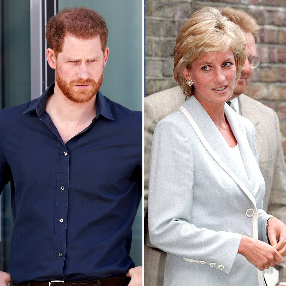 Prince Harry HRH Title Removed From Princess Diana Exhibit