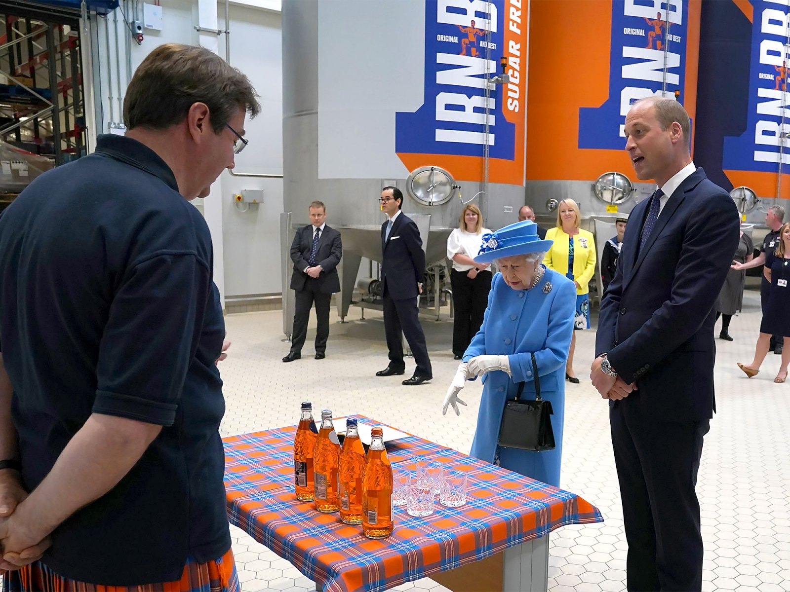 Prince William Joins Queen Elizabeth II Scotland Visit Photos