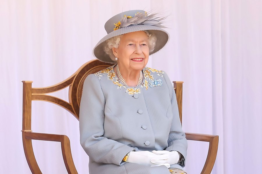 Queen Elizabeth Celebrates Trooping of the Colour Without the Royal Family: Photos