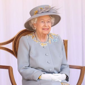 Queen Elizabeth Celebrates Trooping of the Colour Without the Royal Family: Photos