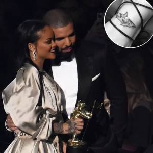 Rihanna Covers Up the Matching Shark Tattoo She Got With Drake: Details