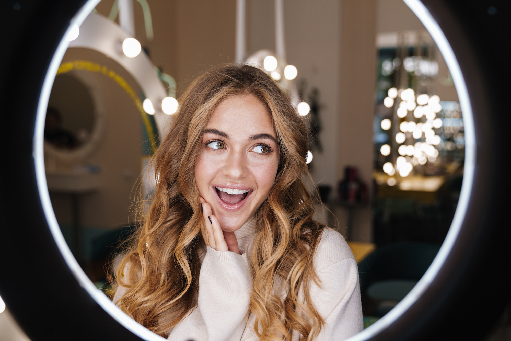 Ring-Light-Stock-Photo