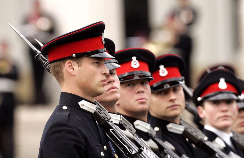 Royal Military Academy Sandhurst 2006 Prince William Through the Years