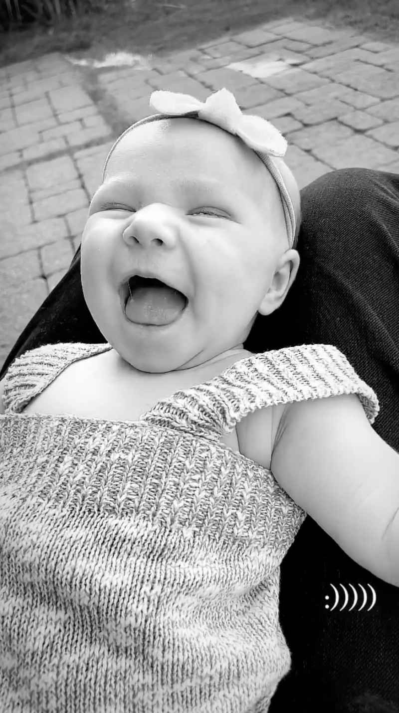 Sadie Robertson and Christian Huff's Daughter's Baby Album Happy Baby