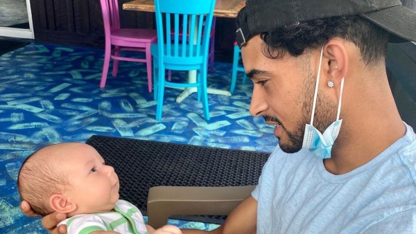 Siesta Key Brandon Gomes Being a Dad