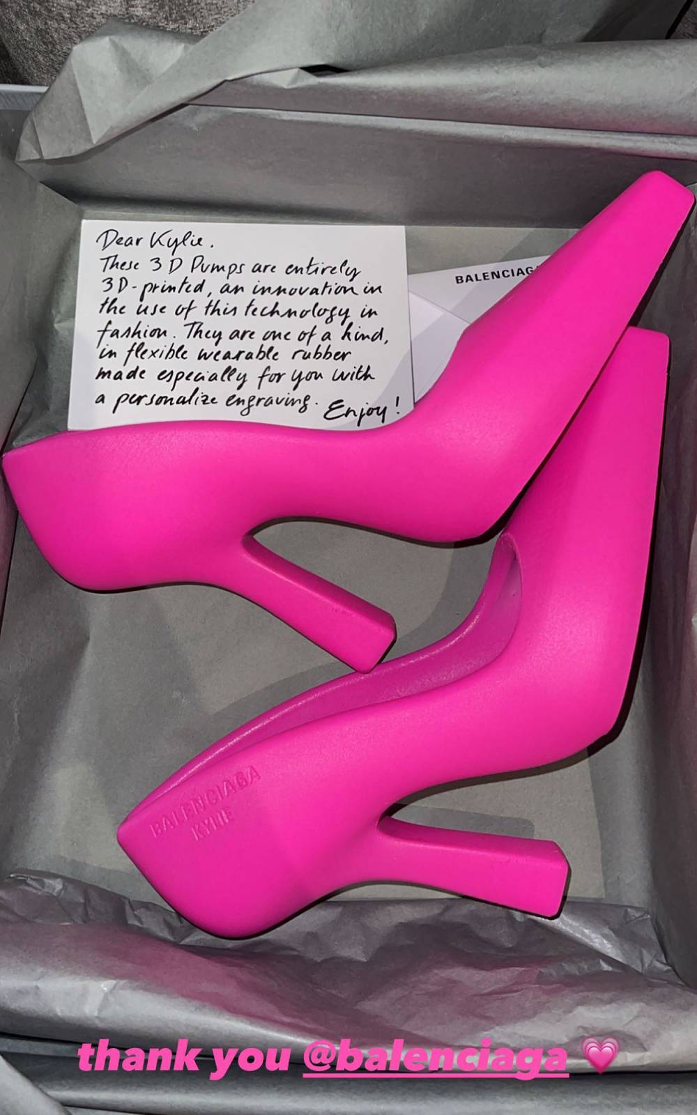 Stormi Webster Helps Kylie Jenner Unbox $3,250&nbsp;Balenciaga Pumps