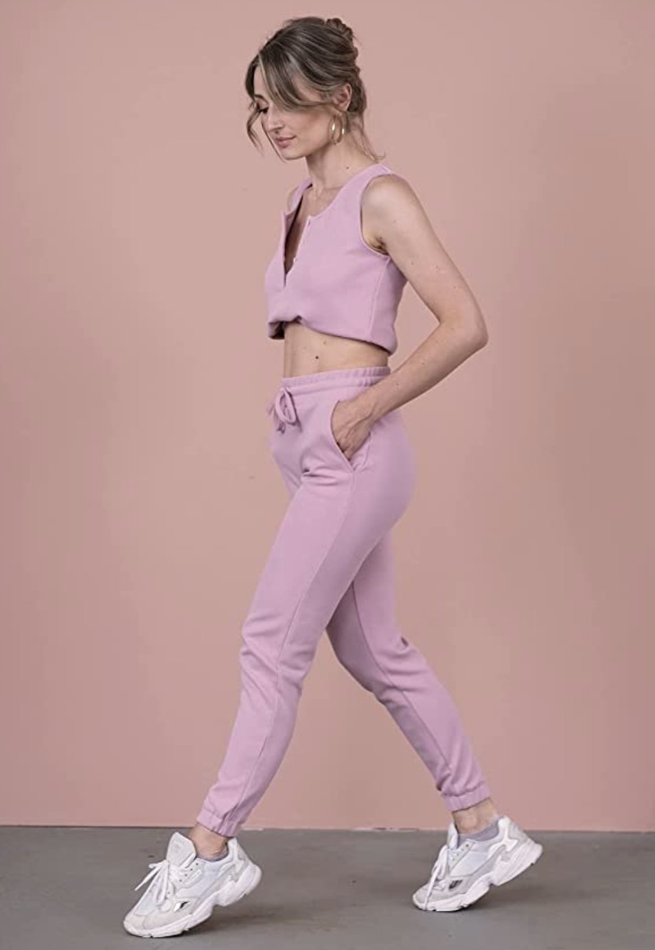 The Drop Women's Antique Rose Joggers by @olesjaswelt