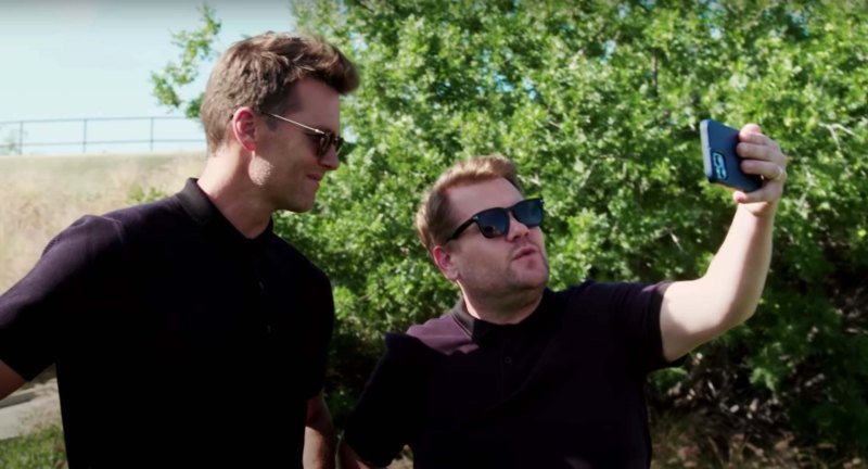 Tom Brady Jokes About Retiring Be Hamilton After James Corden Duet