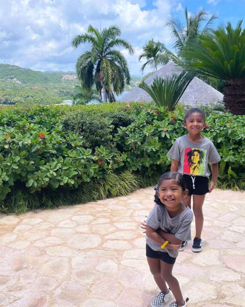 Vanessa Bryant and Daughters Vacation in Jamaica With Late Kobe Bryant Family 2