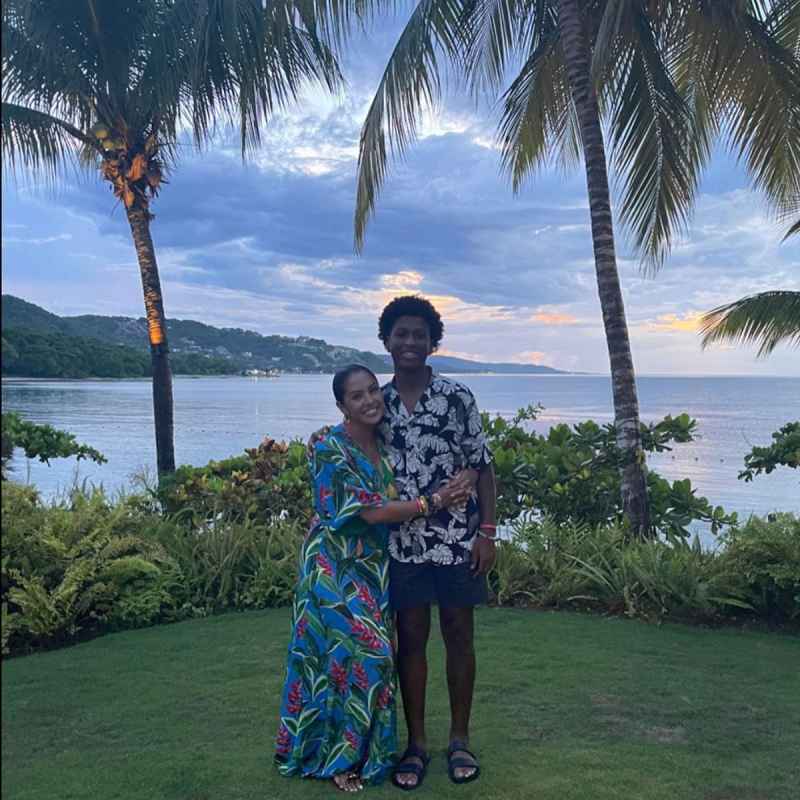 Vanessa Bryant and Daughters Vacation in Jamaica With Late Kobe Bryant Family 4