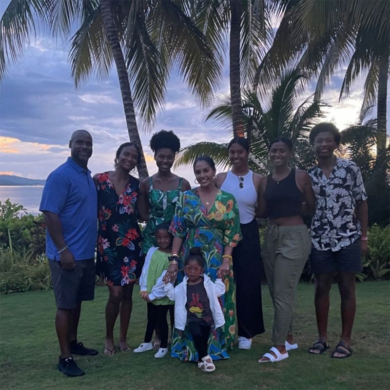 Vanessa Bryant and Daughters Vacation in Jamaica With Late Kobe Bryant Family 9